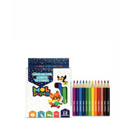 LAPIS DE COR CURTO 12 CORES C/12 MR263